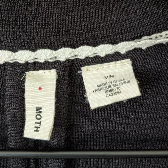 Anthropologie MOTH Joliet Black Knit Blazer - Picture 3 of 6